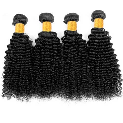 4 Bundles Thick Bottom Brazilian Human Hair Weave